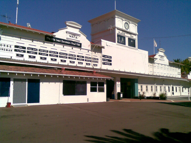 Gloucester Park Trotting Track Tote building