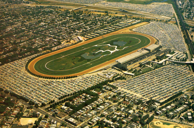 aerial view Aqueduct