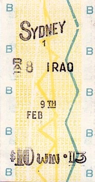 J18 ticket purchased at Colac the last time J18s were used