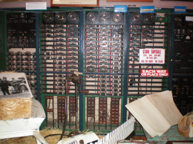 Image of scanner and control racks at Eagle Farm