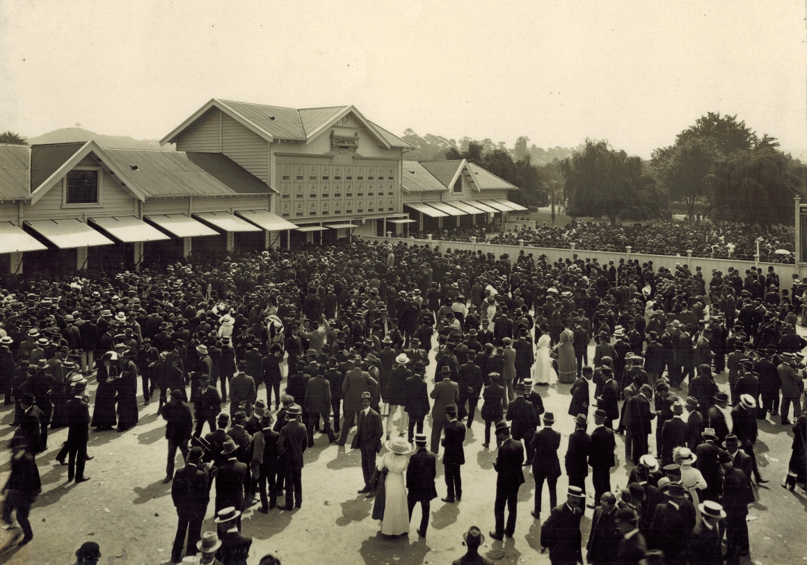 An image of the Ellerslie 1913 tote house