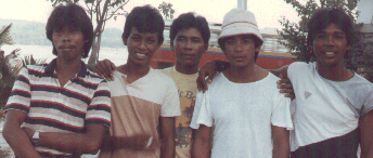 Image of the 5 young men mentioned above