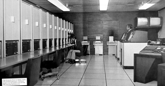 The Hong Kong PDP8 Totalisator System at Happy Valley