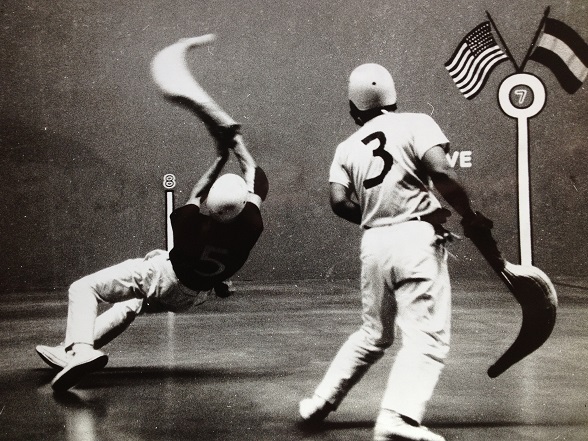 Jai Alai game at Dania Fronton