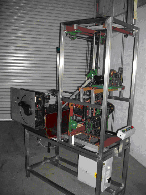 Image of Bob Moran's Julius tote demonstration system