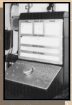 A raceday control console