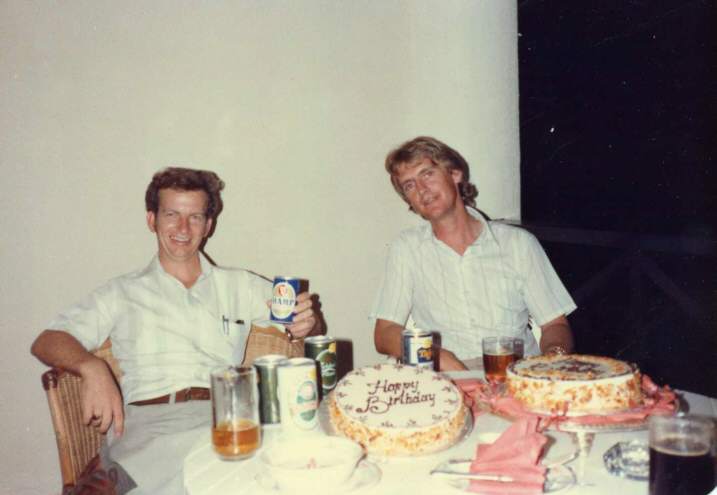 Image of the Two Birthday Cakes